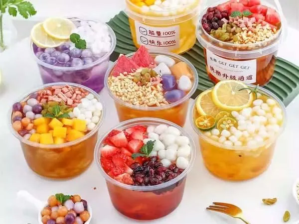 Bingfen and cold desserts in Guanghan